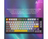 Ajazz AK820 Pro Gift Switch Black Gray Yellow RGB - 1536364 - zdjęcie 15